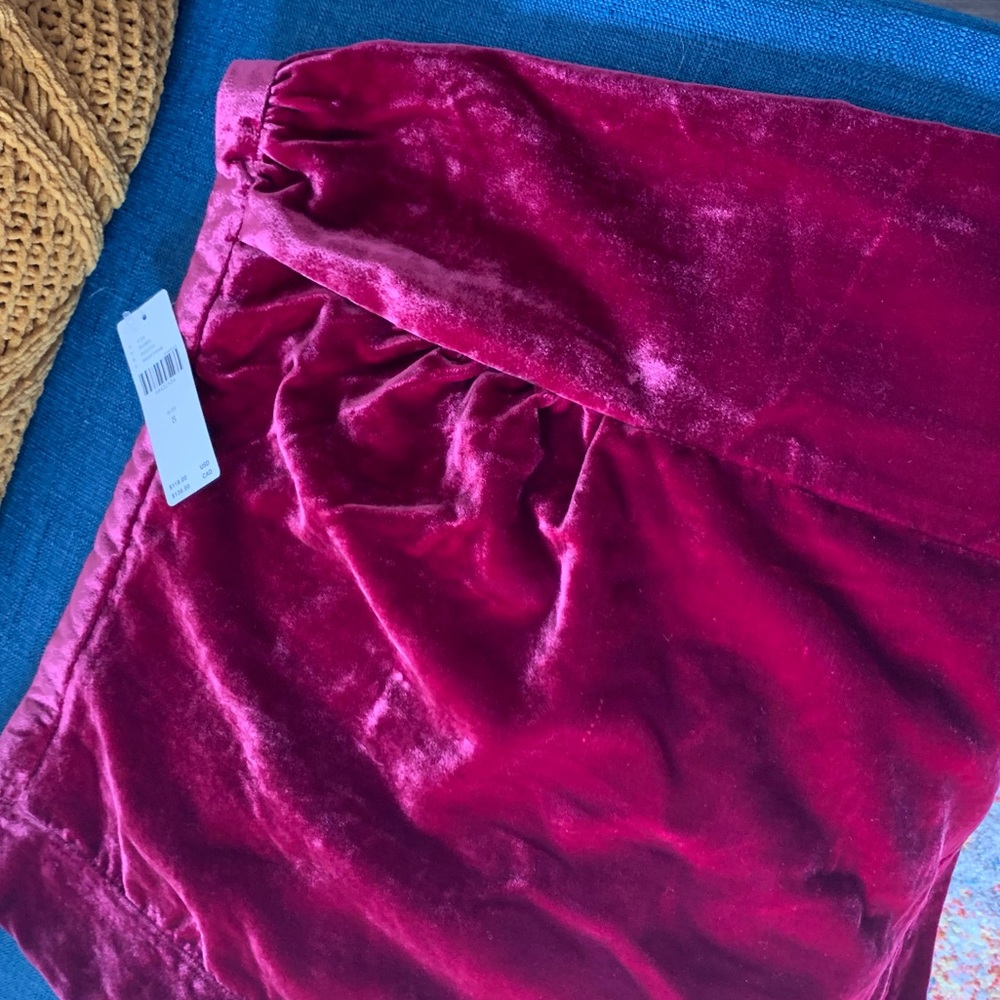 Anthropologie Monti Velvet Mini Skirt NWT Sz 8 - Picture 5 of 7